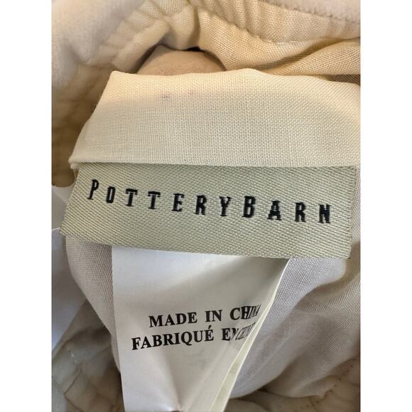 Pottery Barn Classic Velvet Christmas Elf Stocking "Dad" Red Ivory Small - Picture 3 of 4